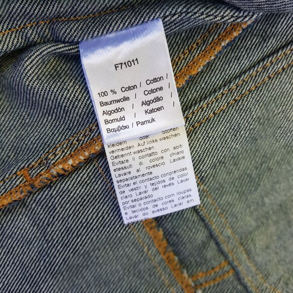 Lacoste Denim Jacket FR34 - Picture 8 of 8